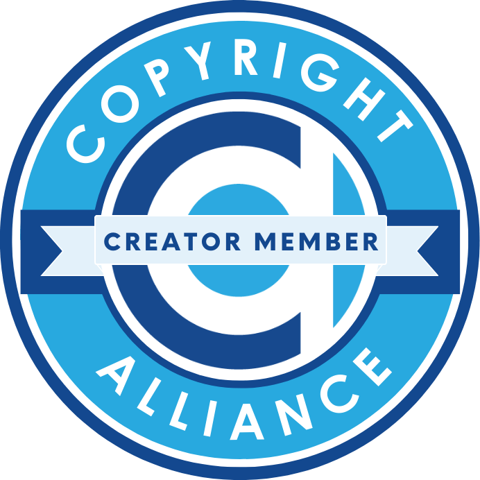 Creator Member of the Copyright Alliance.